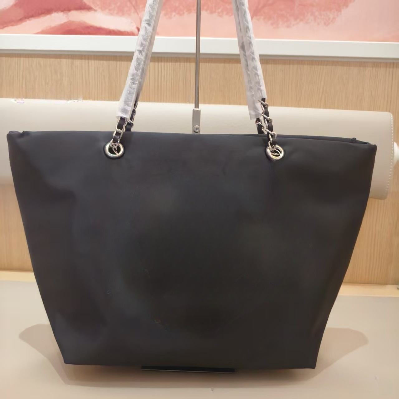 #308 Women's new handbag large-capacity fabric chain bag