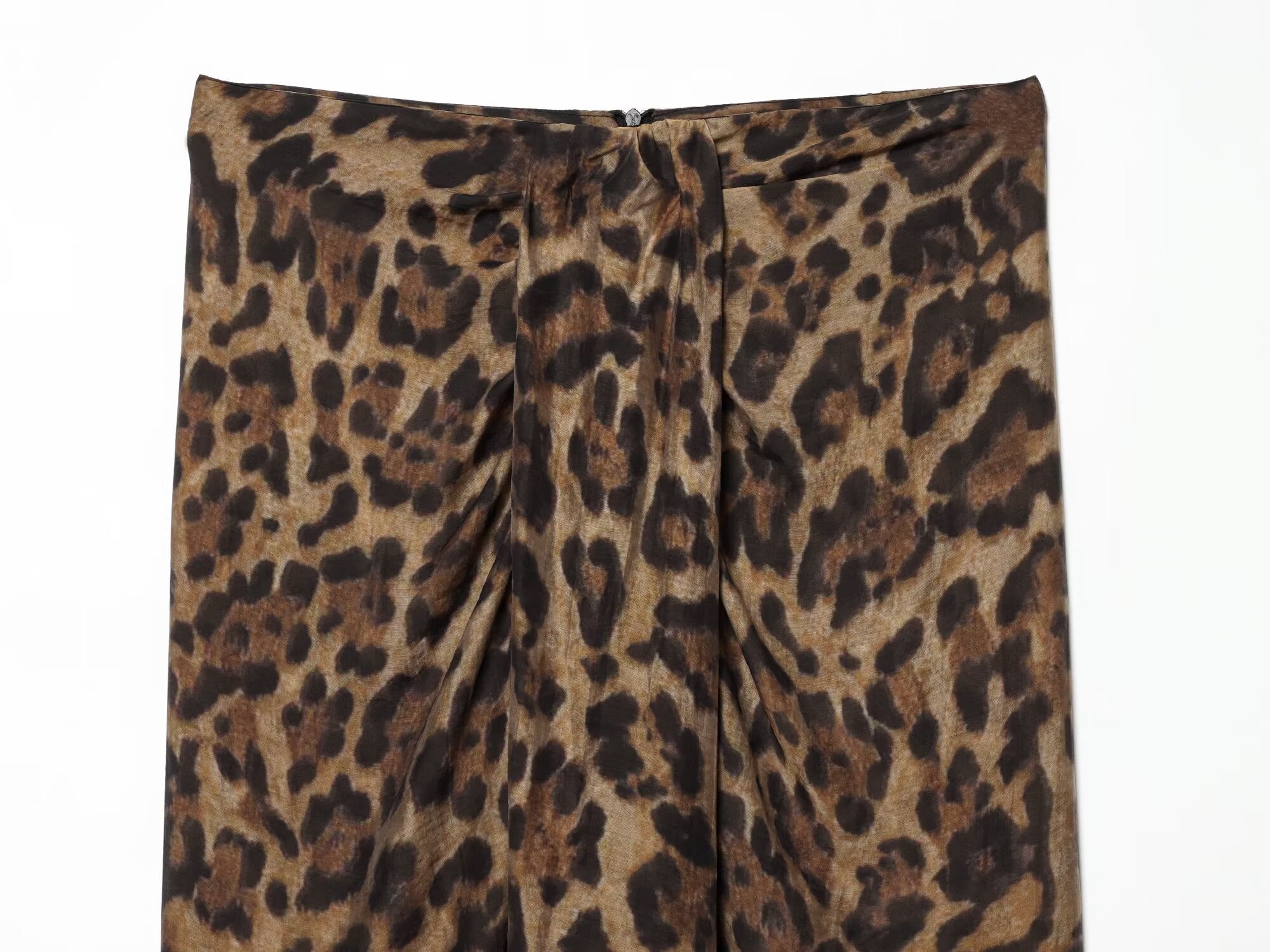 Women's animal striped Wrapping style printed skirt