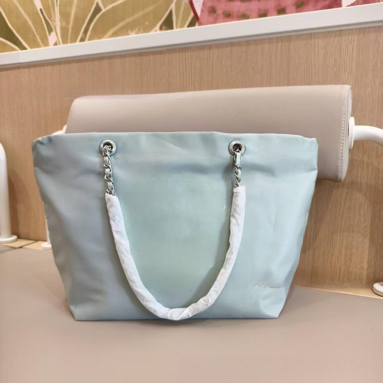 #308 Women's new handbag large-capacity fabric chain bag