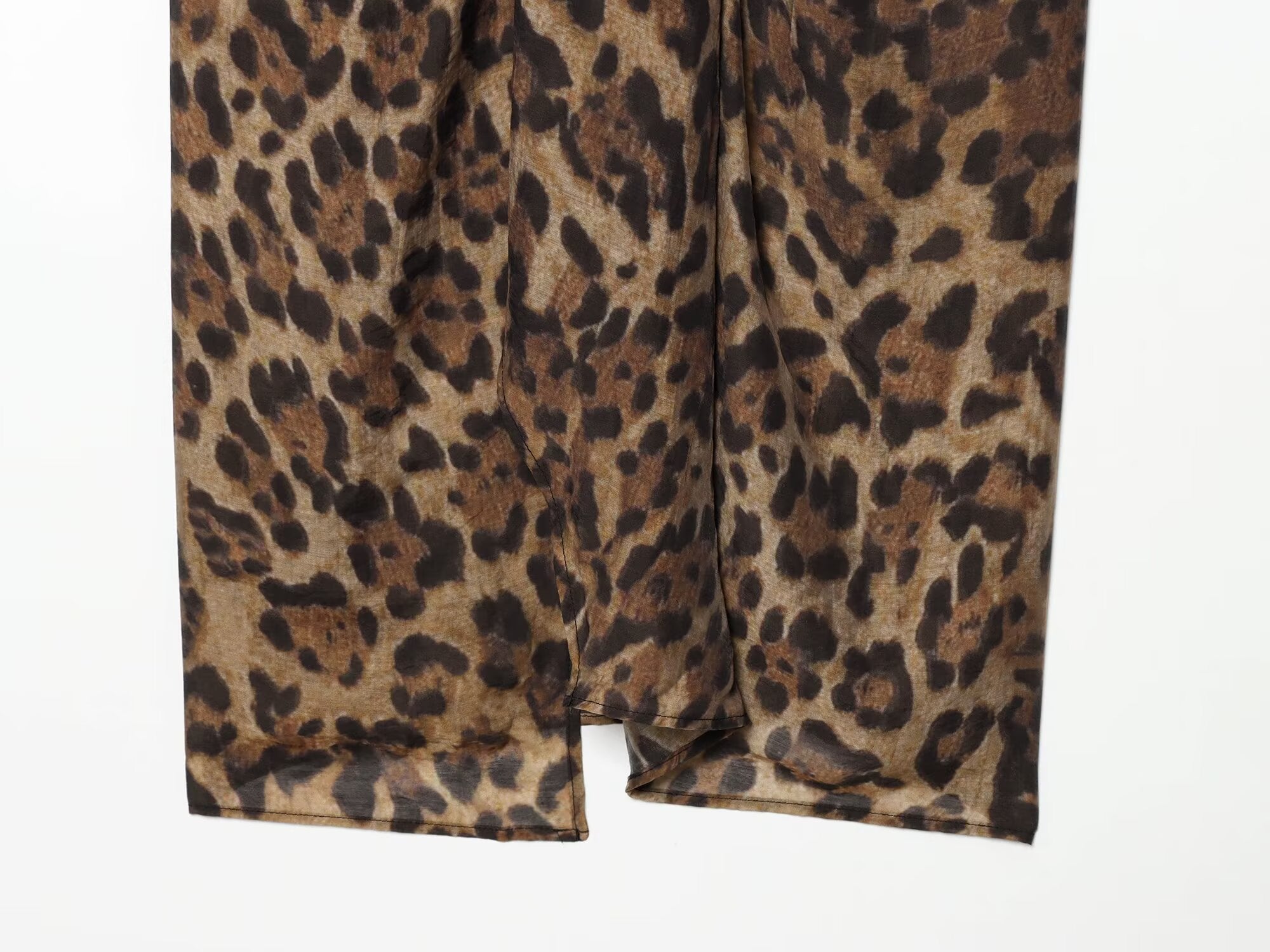 Women's animal striped Wrapping style printed skirt