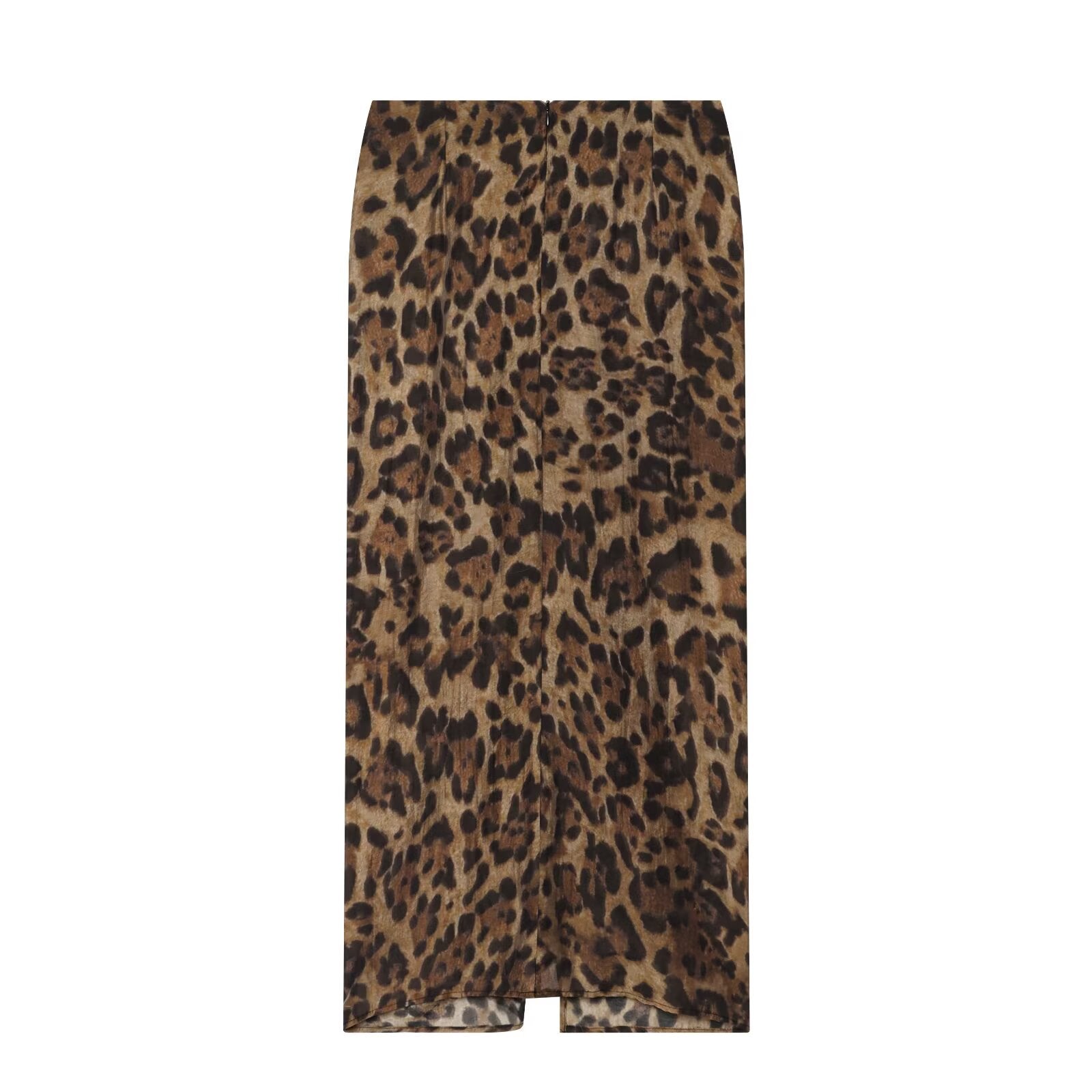 Women's animal striped Wrapping style printed skirt
