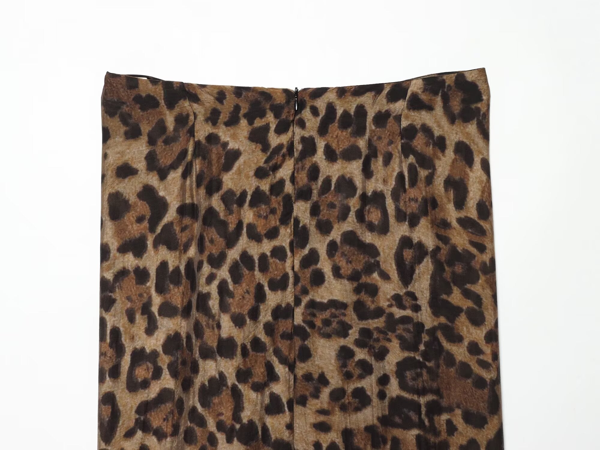 Women's animal striped Wrapping style printed skirt