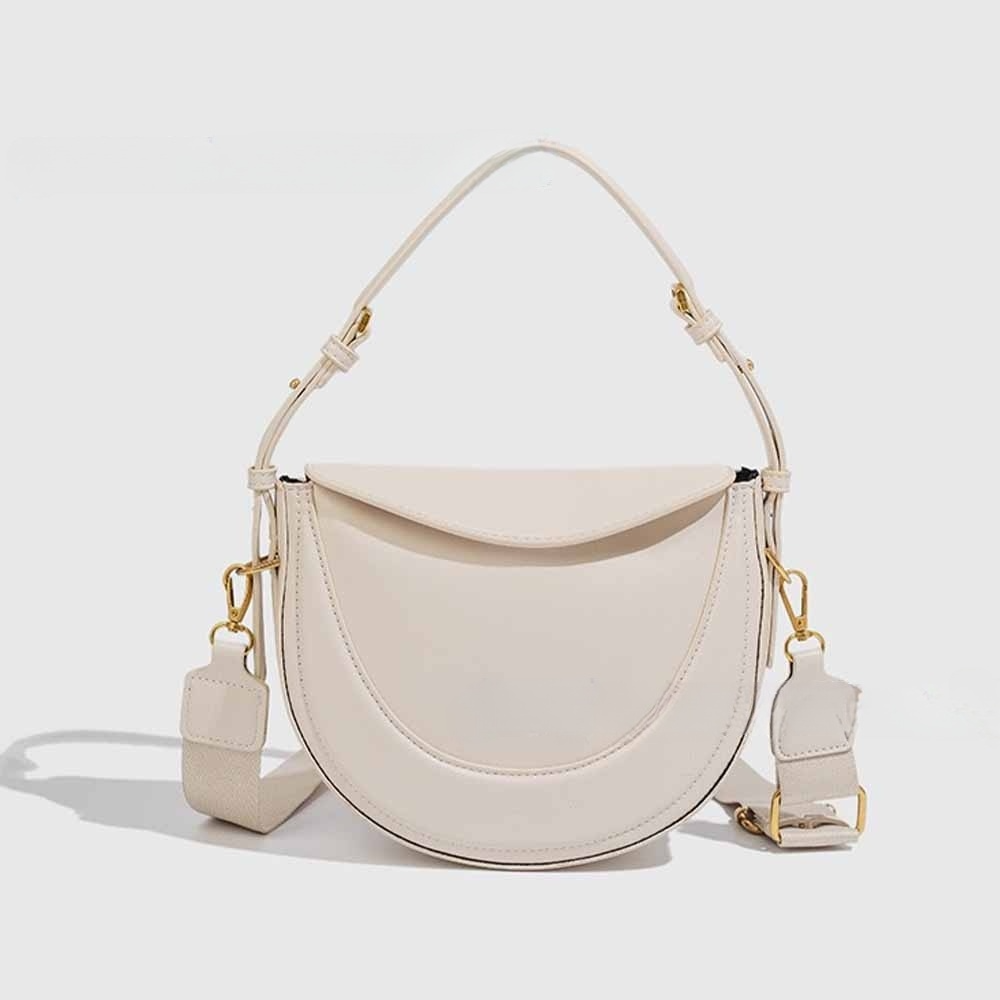 #148.9 Women's new one-shoulder messenger bag with advanced crescent bag